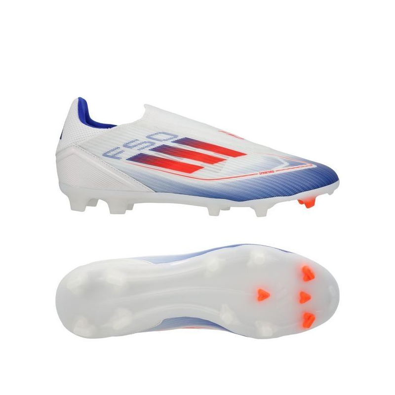 Adidas F50 League LL FG/MG (WHTBLU)