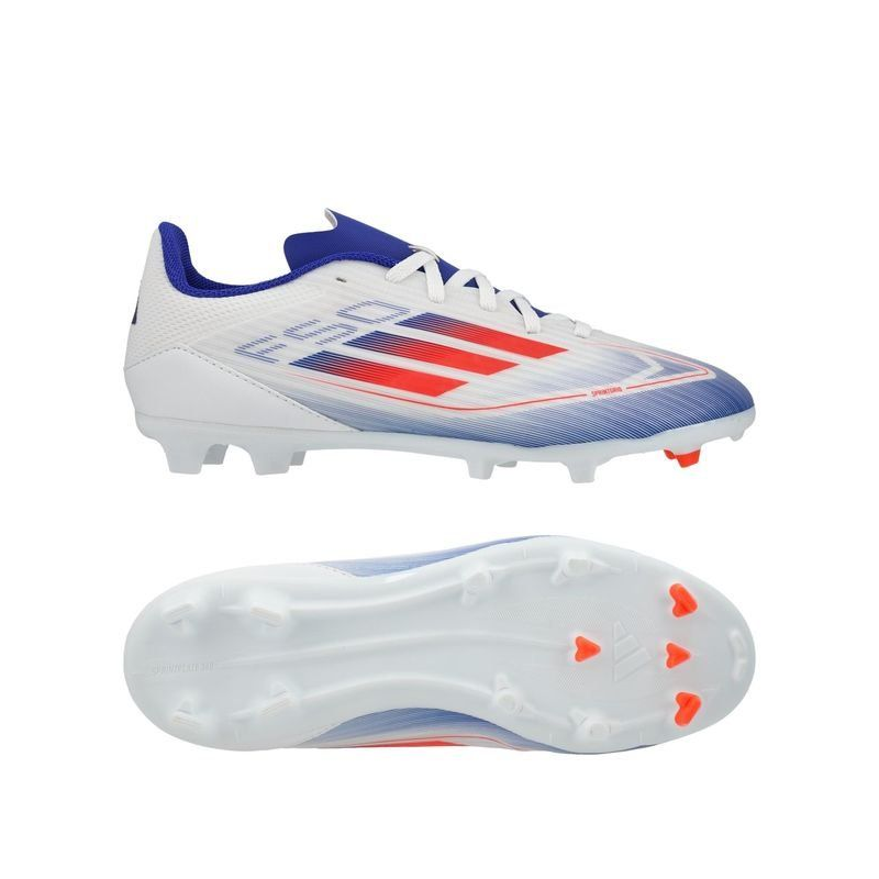 Adidas F50 League FG/MG (WHTBLU)